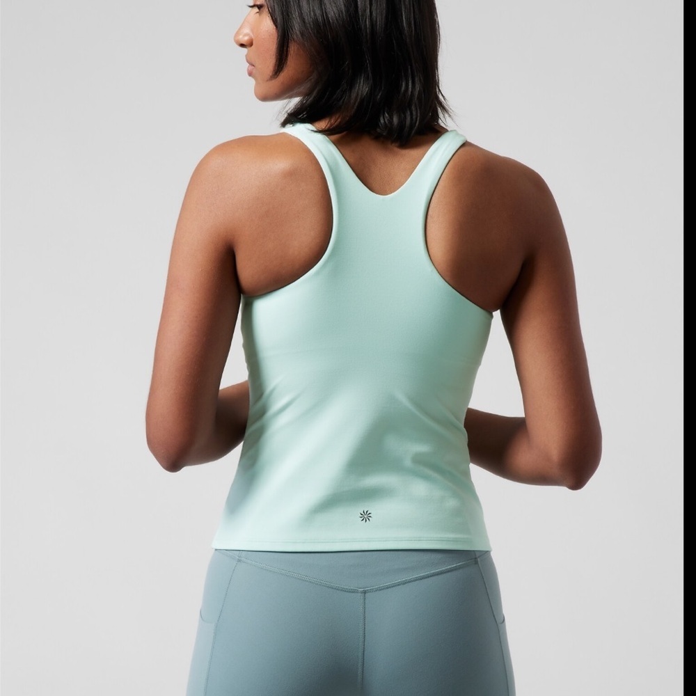 Athleta Conscious Built-In Bra Tank Sz S - Picture 2 of 10